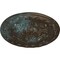Ekena Millwork Stockport Ceiling Medallion, Hand-Painted Bronze Blue Patina, 11 3/4"OD x 3/8"P CM12STBBS - alternate 3